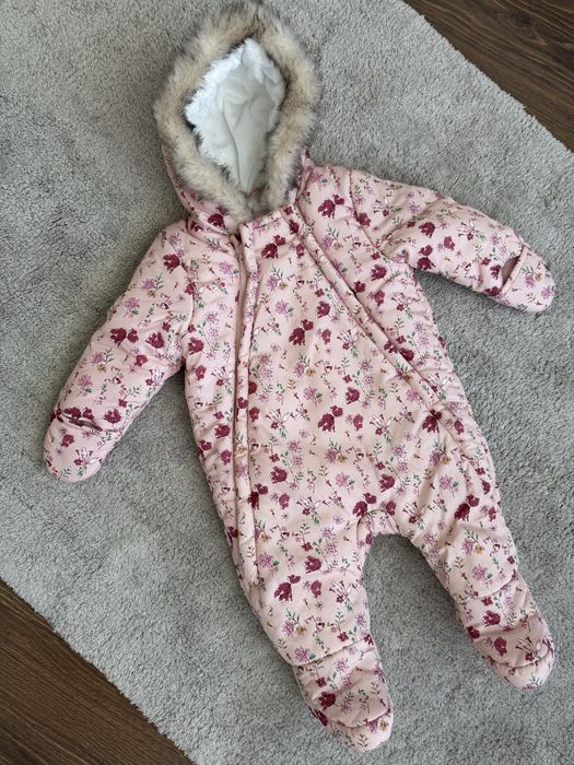 Комбінезон для дівчинки 3-6 міс осінь 62-68 см комбез демісезонний