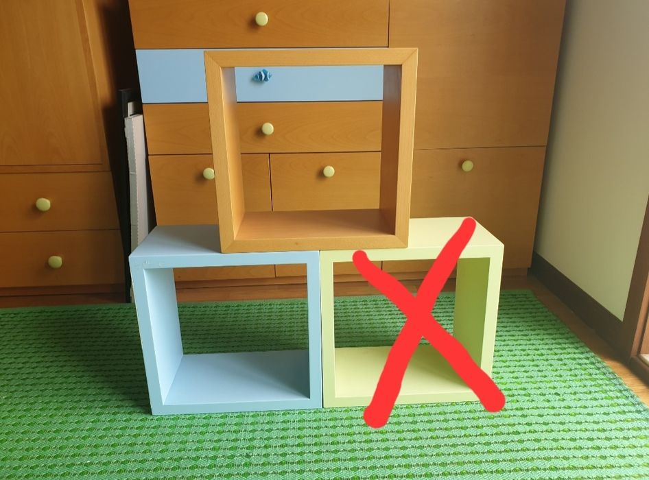 Cubos para quarto de criança