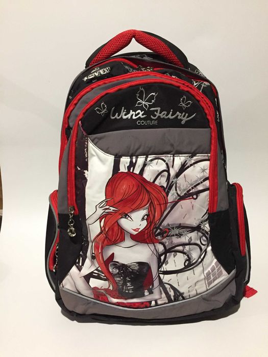 Рюкзак підлітковий YES L-12 WINX COUTURE 36*28*12см