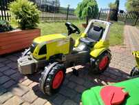 Traktorek Claas Arion 640 z przyczepą oraz cysterną ROLLY TOYS