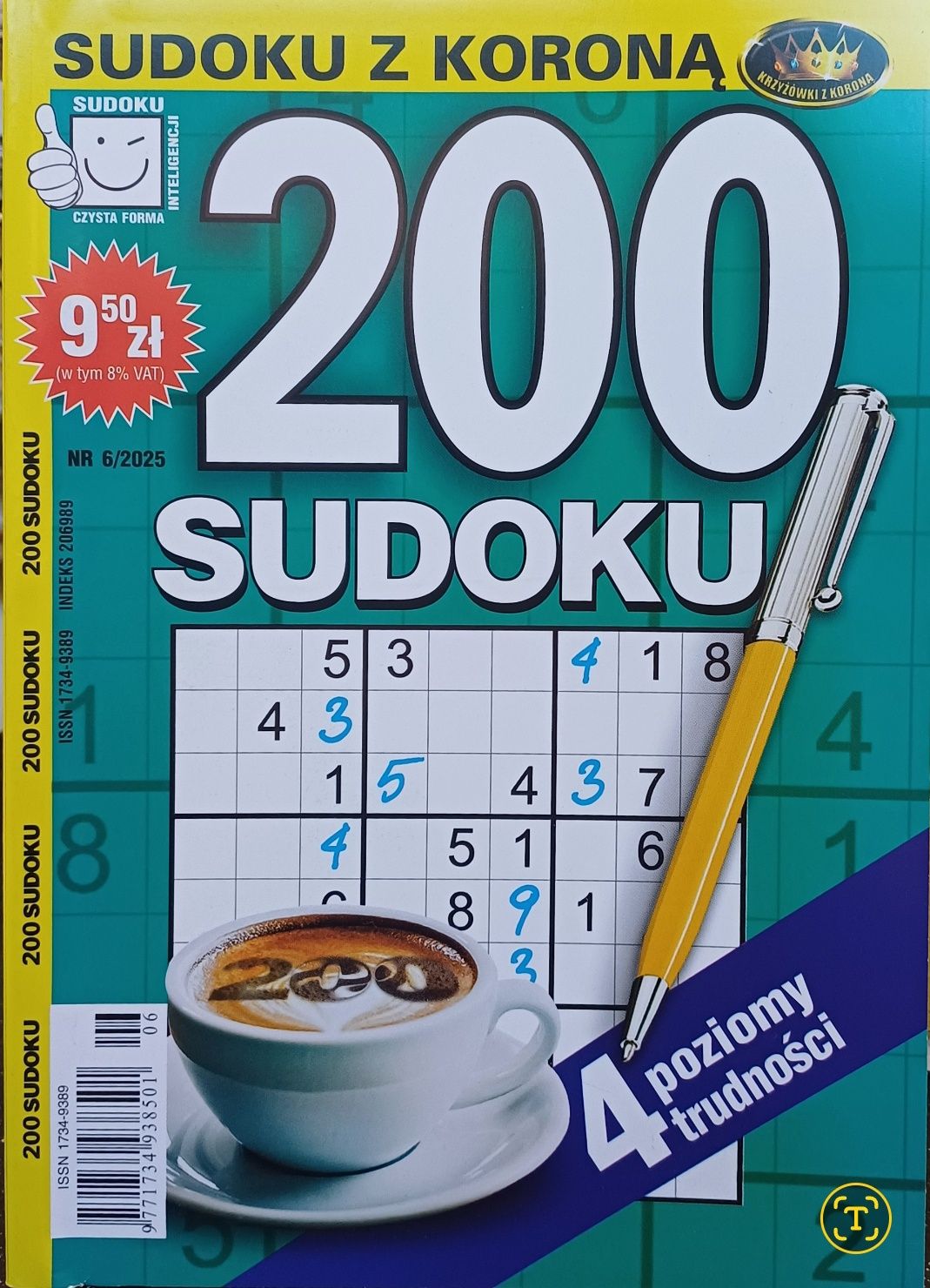 200 Sudoku – idealny magazyn dla fanów logicznych wyzwań!