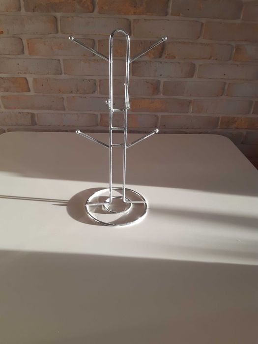 Stojak na kubki chromowany