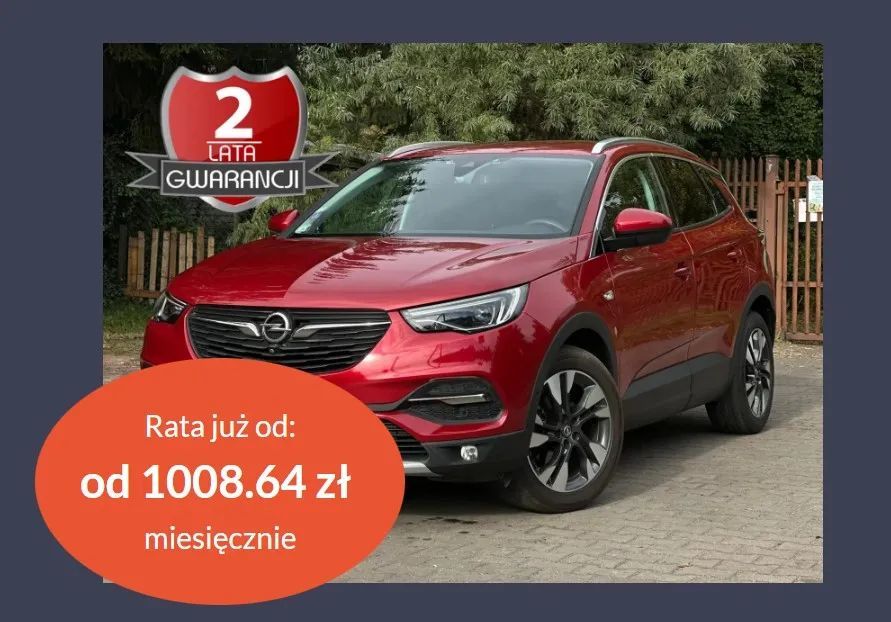 Opel Grandland X Możliwość zostawienia tańszego auta w rozliczeniu