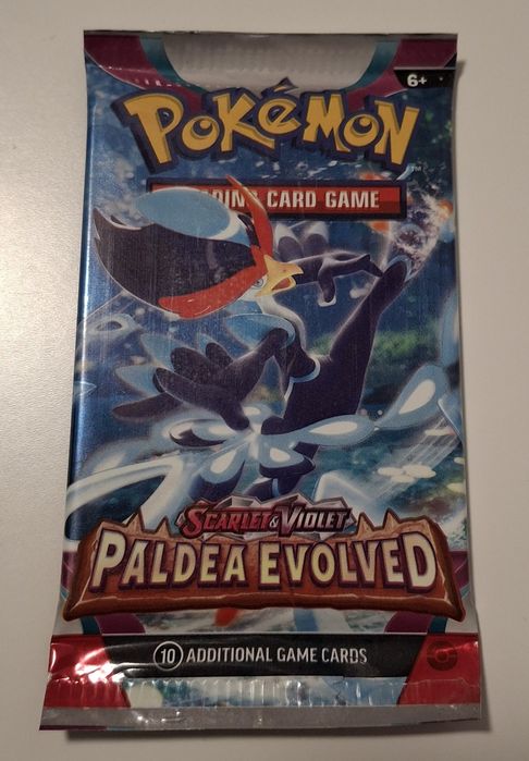 Jogo de Cartas POKÉMON Scarlet & Violet Paldea Evolved - Booster