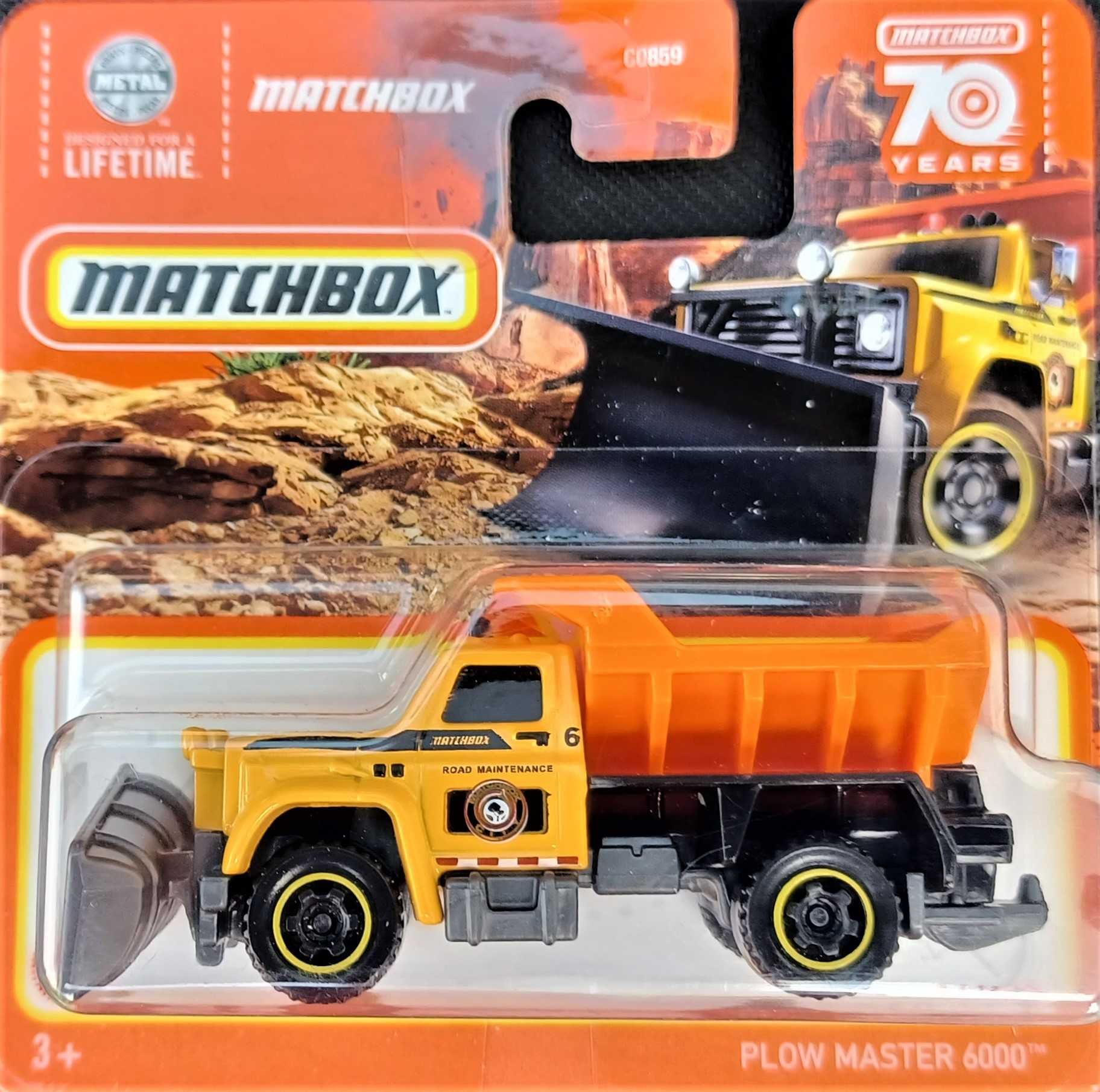 Matchbox Plow Master 6000 70 Years