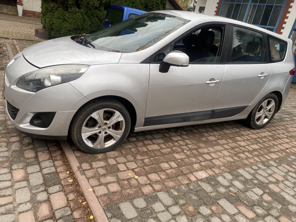 Renault grand scenic 3 розборка 1.5 dci TED 69 капот бампер крило фара