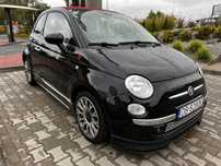 Fiat 500 Fiat 500C Abarth look, Carbon, aktywny wydech