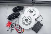 Skuteczny, nowy Big Brake Kit przód do MQB 340MM- zaciski Porsche 4T