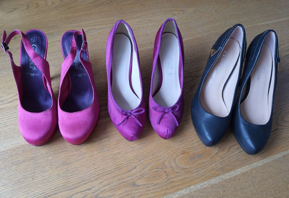 Sprzedam buty - 3 pary, szpilki rozm. 37.