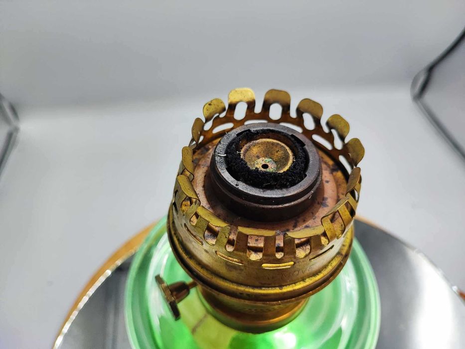 Przedwojenny zbiornik do naftowej,brenner Aladin 23,dwurzędowy