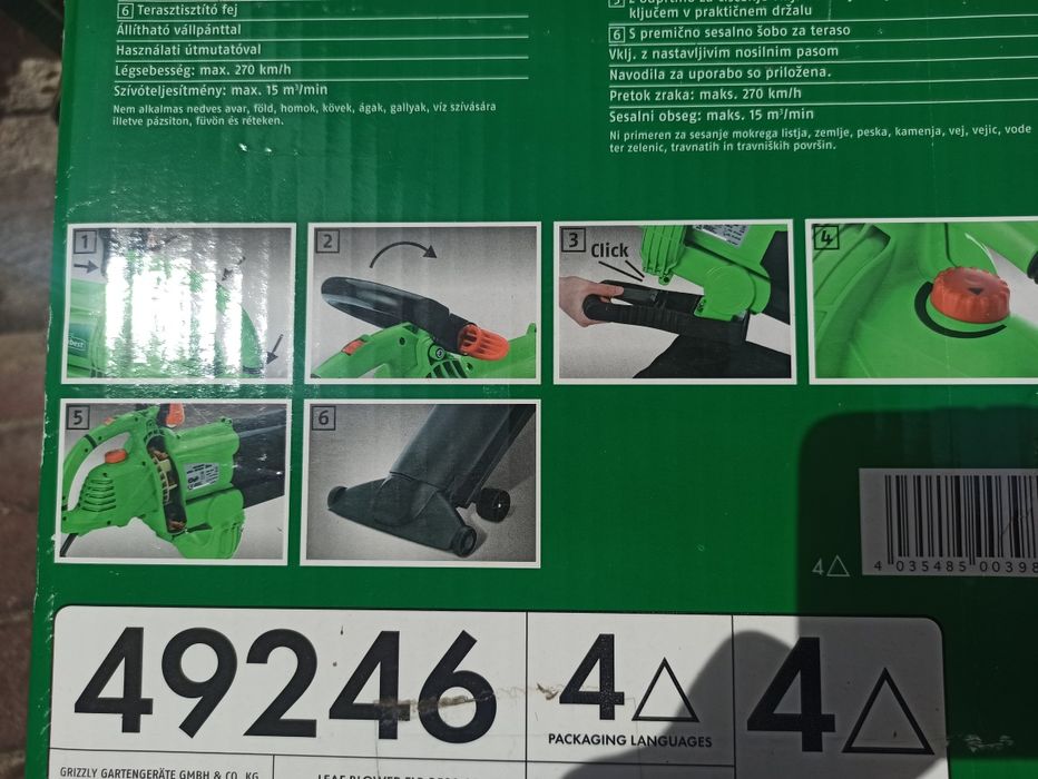 Odkurzacz do liści Lidl Florabest