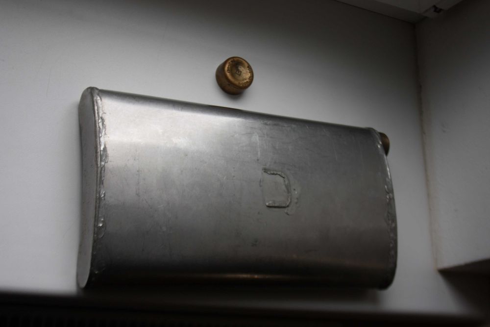 Фляга из нержавейки, 1 литр.