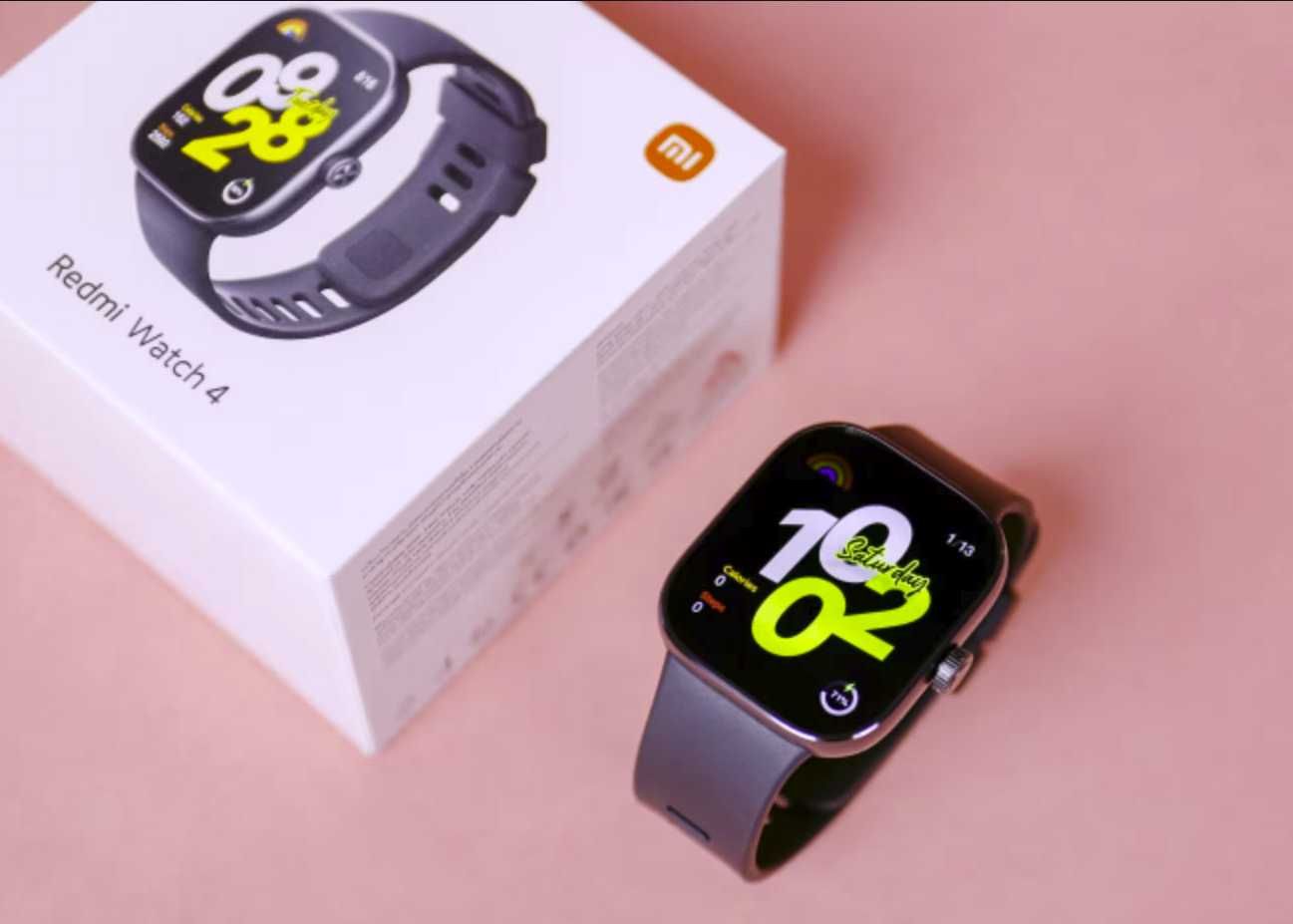 Xiaomi Redmi Watch 4 (Global) Black, bt-дзвінки, AMOLED смарт годинник