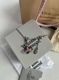 Vivienne Westwood y2k heart necklace подвеска