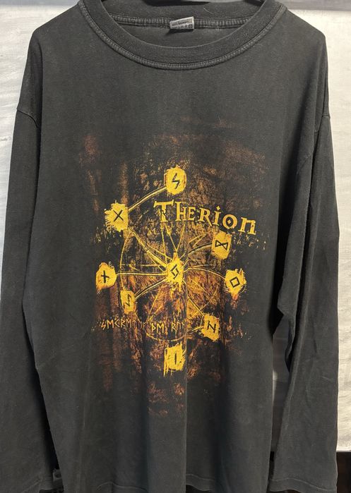 Bluzka Longsleeve Therion Secret Of The Runes 2001 Metal Vintage XL