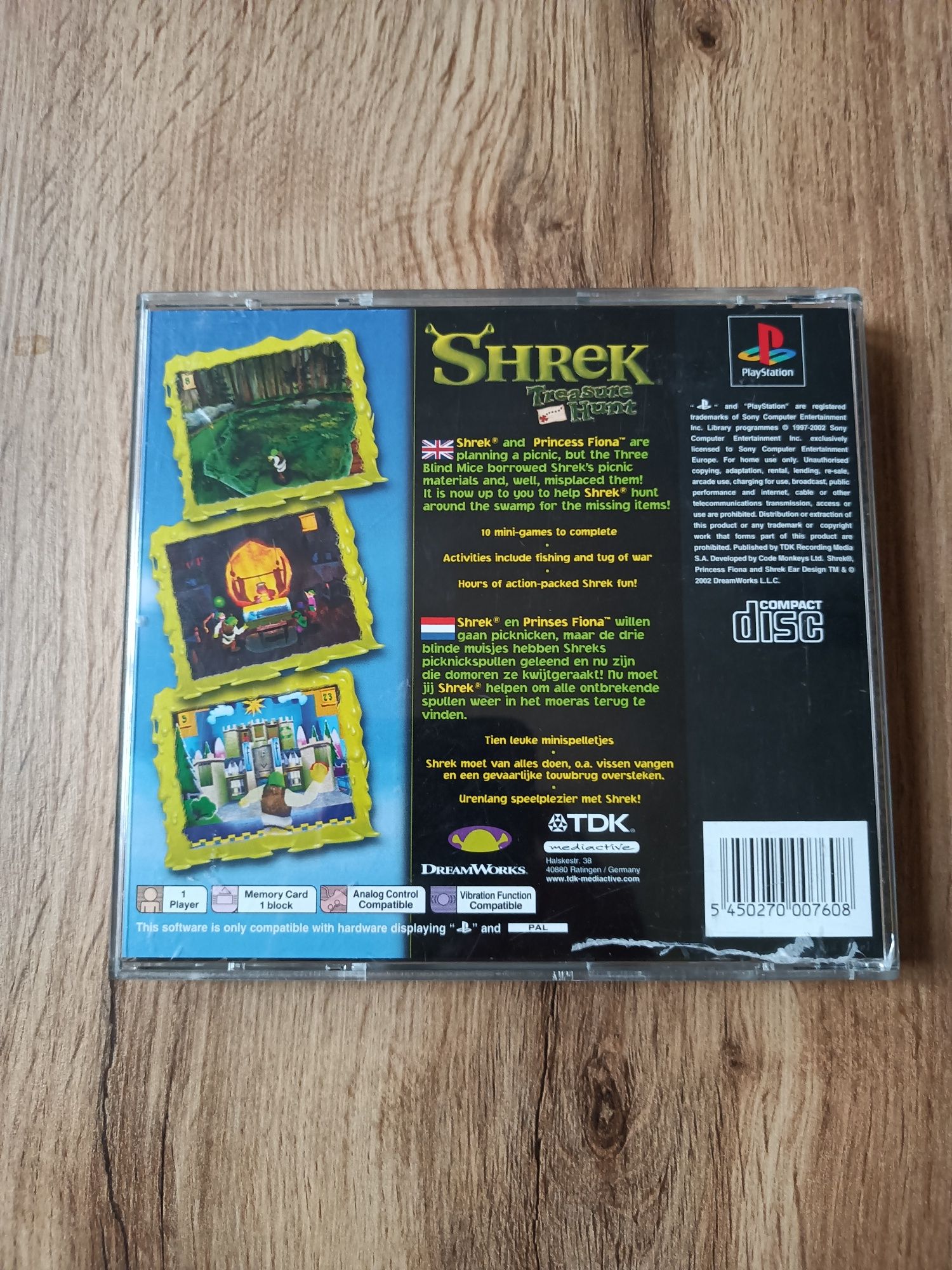 Shrek Tresure Hunt PS1