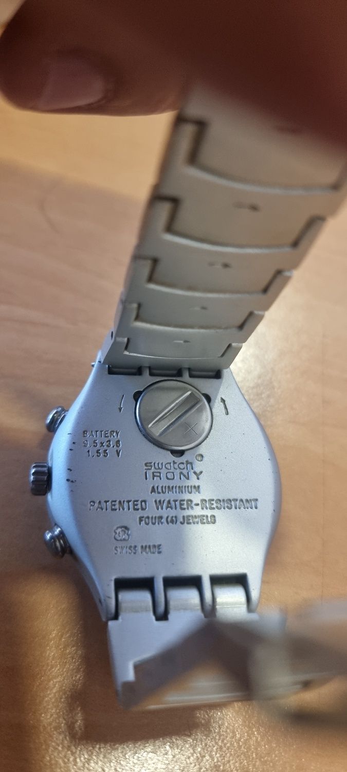 Relogio swatch azul