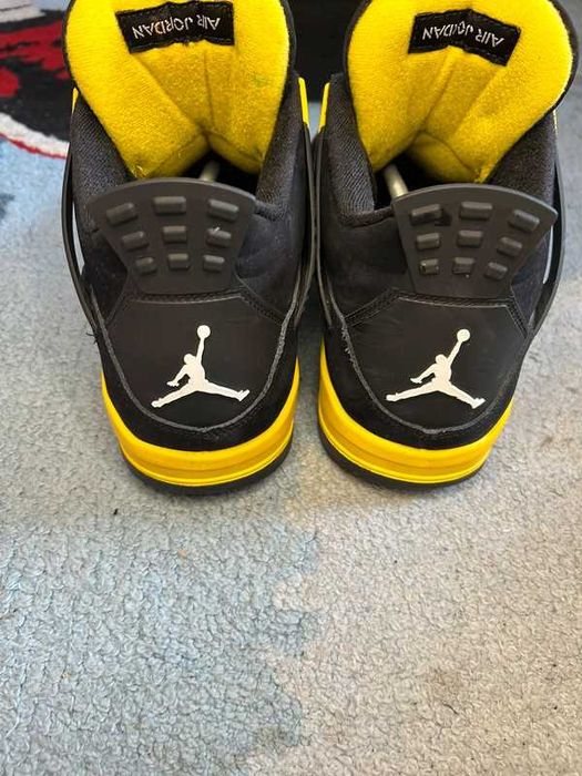 "Buty Trampki" Jordan_4_Retro_Thunder R.39