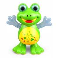 Nowa zabawka interaktywna tańcząca żabka światło dźwięk #128