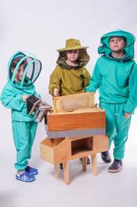 Дитячий костюм для пчеловода, одежда, пасічника, бджоляра