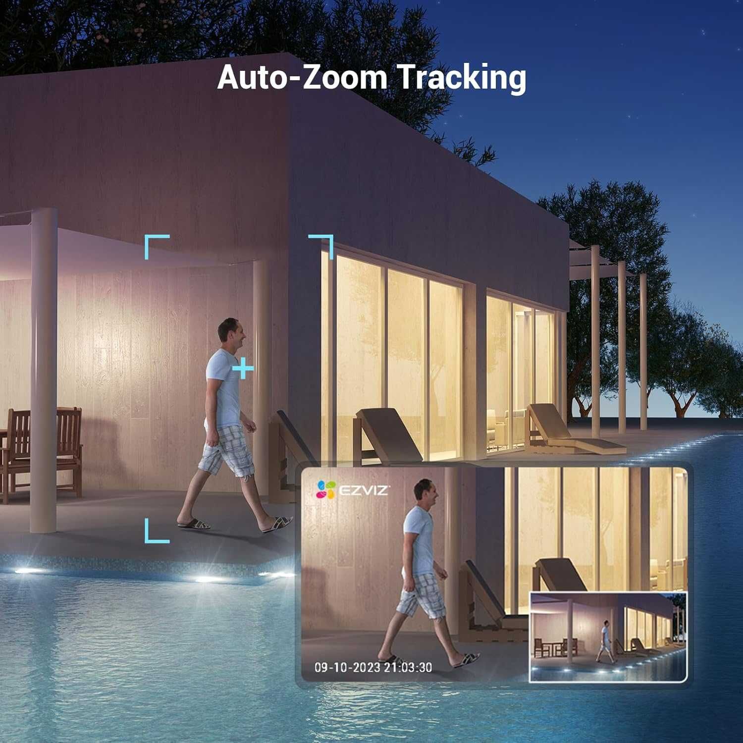 Kamera WiFi Ezviz C8c 1080p Zewnętrzna Obrotowa Śledzenie 2 pack