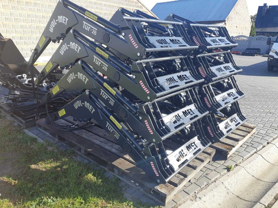 Nowy Model WOL-MET Ładowacz czołowy 2B MTZ URSUS ZETOR 900kg Dowóz