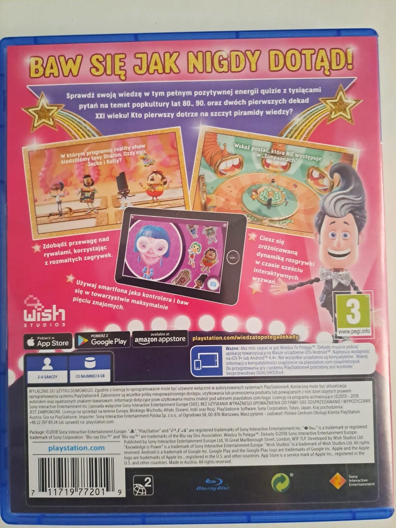 Wiedza to potęga Dekady PS4 PS5