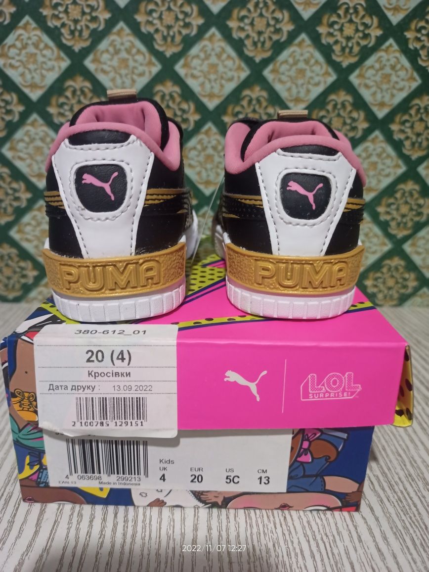 Дитячі кросівки Puma cali sport queen toddler shoes