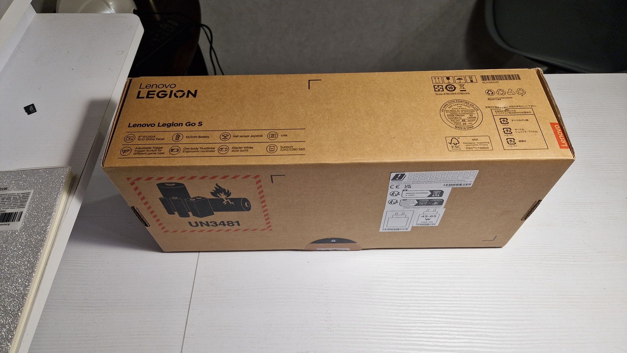 Портативная консоль Lenovo legion go s 16/512gb