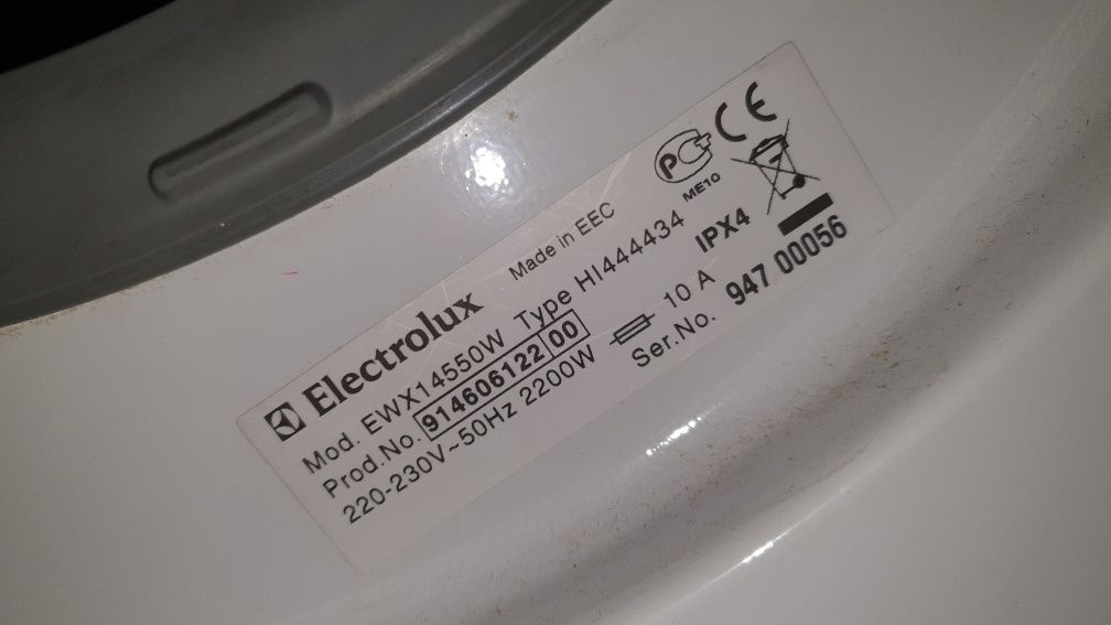 Пральна машина Electrolux