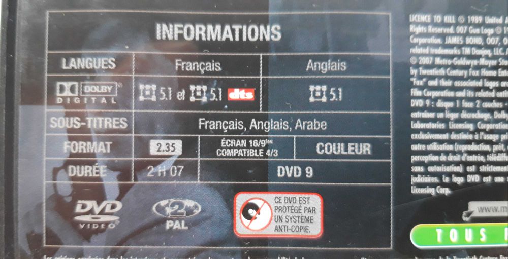 Filme DVD James Bond 007