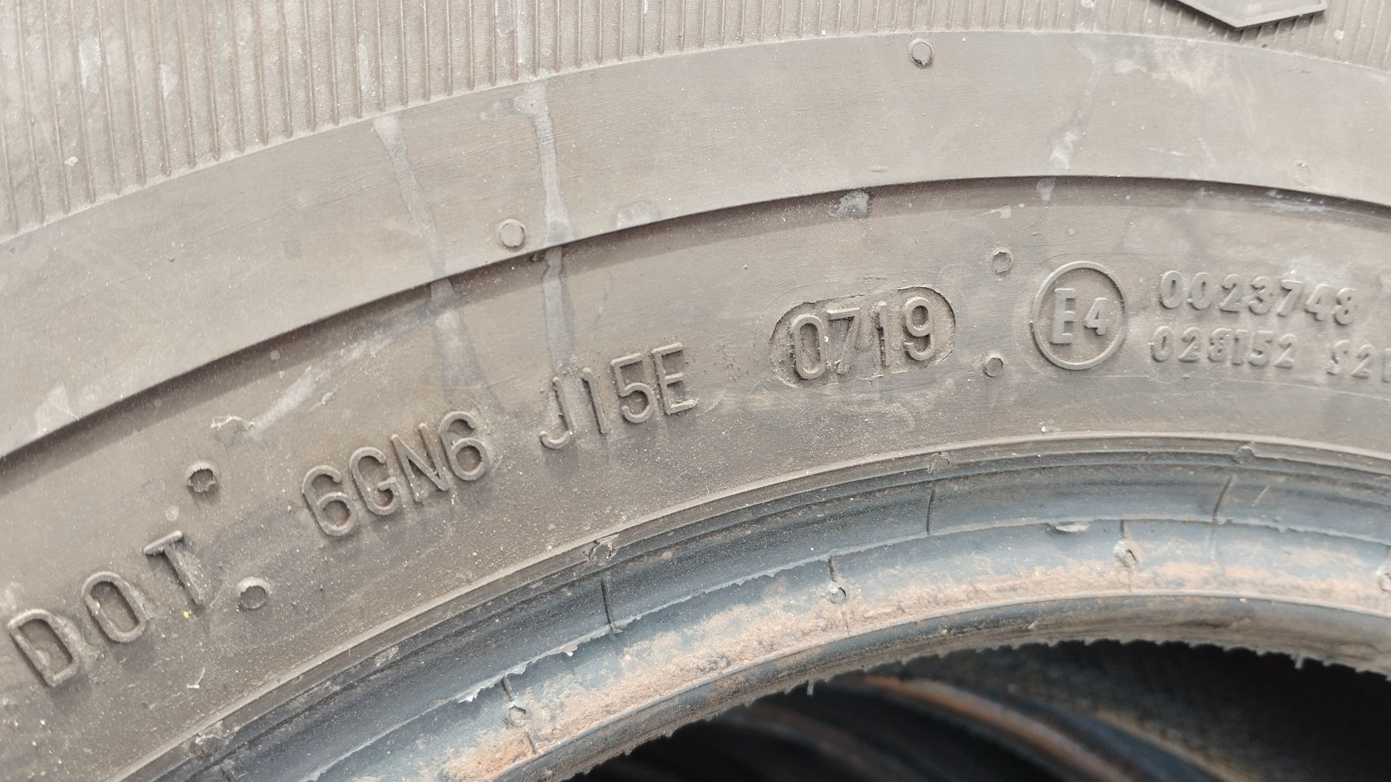 Продам комплект бу літніх шин 195/75R16C