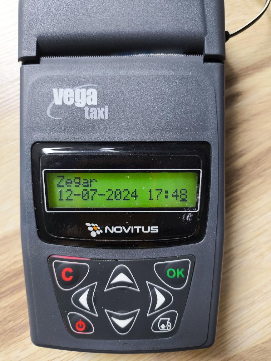 Kasa fiskalna Vega taxi