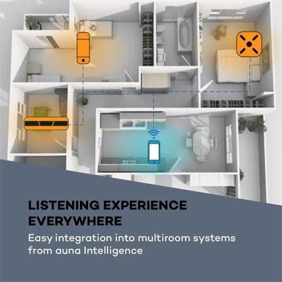 Inteligentne radio z zestawem głośnomówiącym Bluetooth Alexa WiFi
