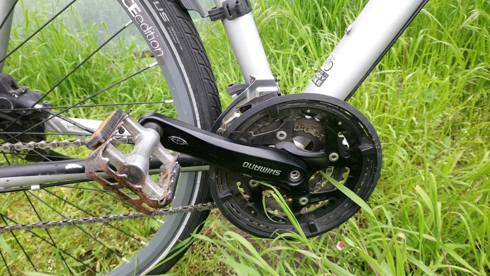 Rower unisex crossowy HERCULES Sport Cross,aluminiowy,deore,koła 28'