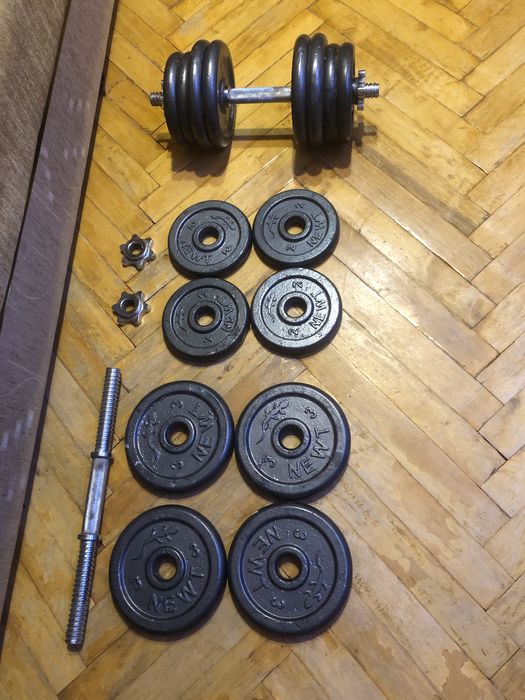Гантелі чугунні 2*21 кг