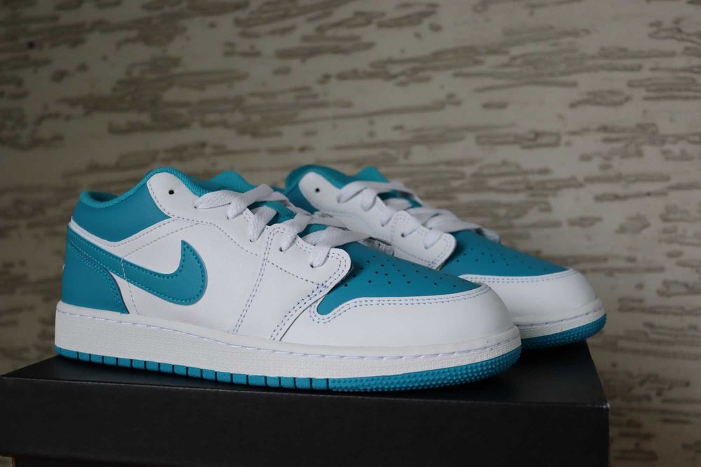 Nike Air Jordan 1 Low Celestinal Gold Aquatone 39 *NOWE*