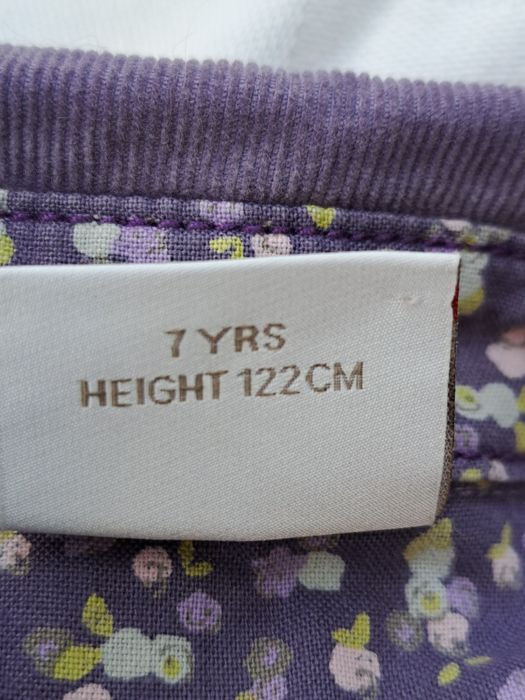 Vestido bombazina 7 anos