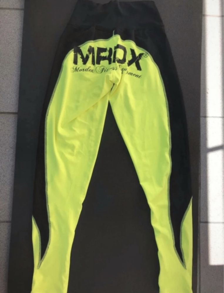 Neonowe legginsy firmy MORDEX