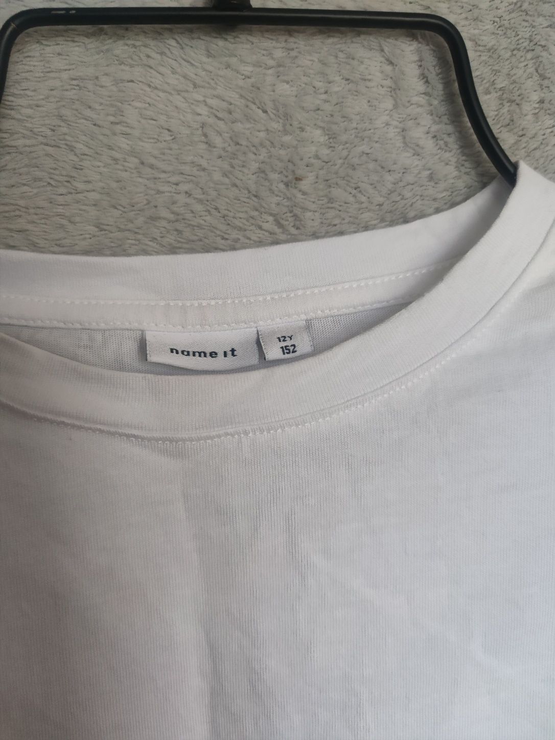 Name IT Tshirt nowy 152 biały poduszki bawełna