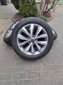 Koła letnie jak nowe 17 5x112 OE VW T-Roc GolfVI/VII/VIII Caddy Passat