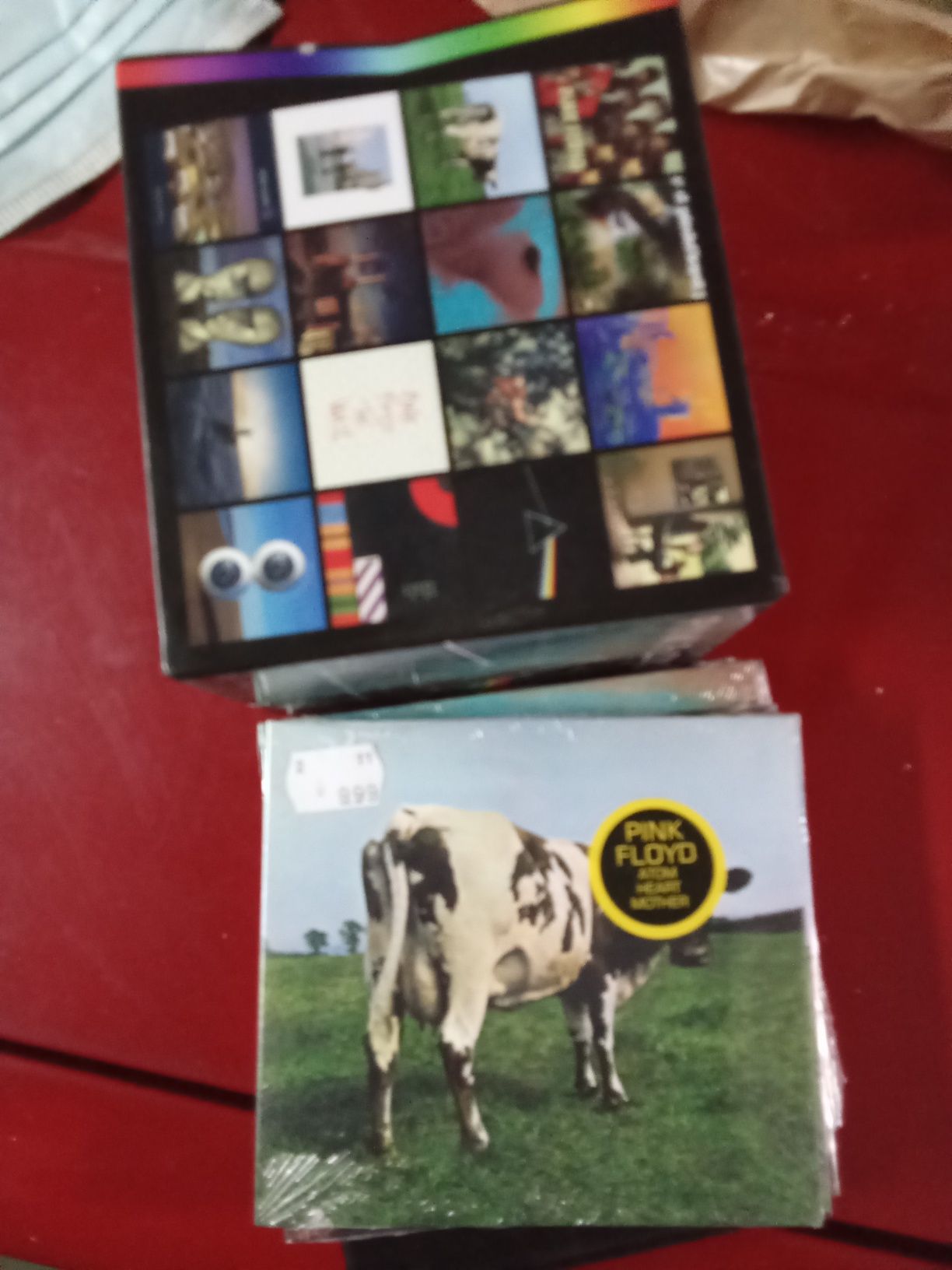 6 CD Pink Floyd. Novos.