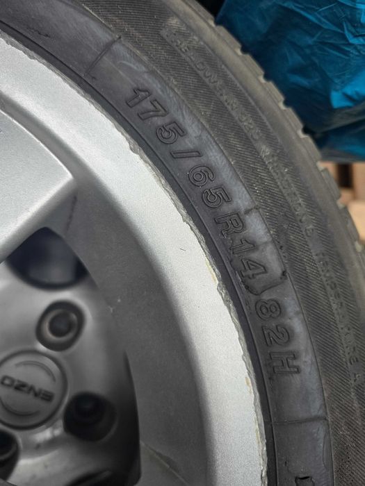 Felgi enzo plus opony yokohama 175/65/r14  82h