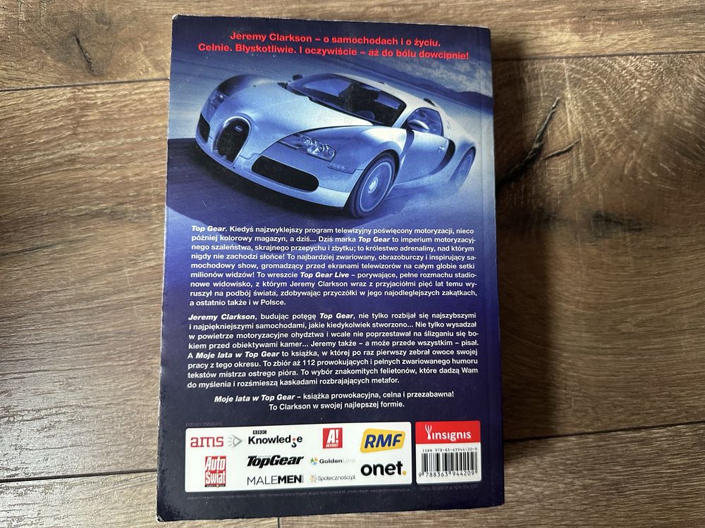 Jeremy Clarkson - „Moje lata w Top Gear”, stan DOBRY, TANIO!