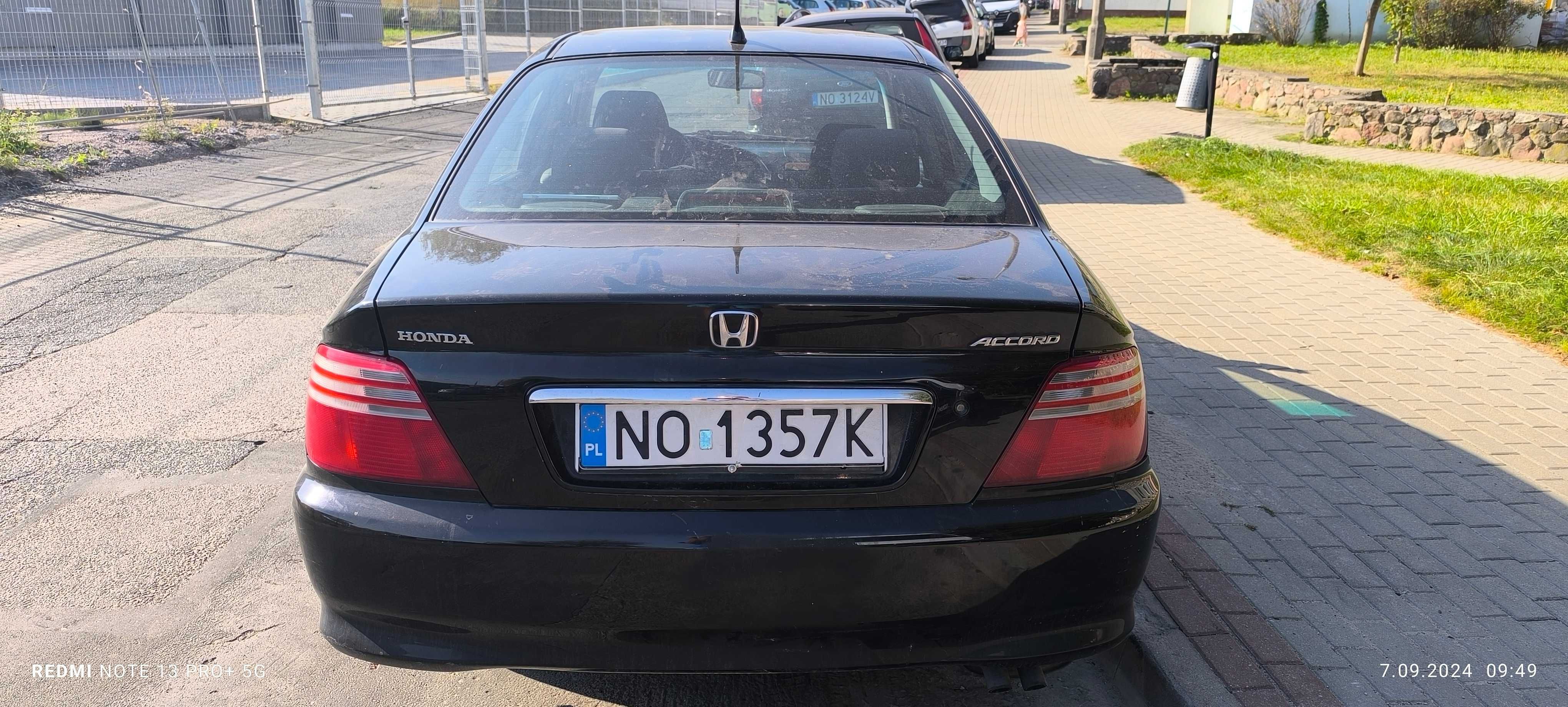 Syndyk sprzeda samochód marki Honda Accord, rok prod. 2001