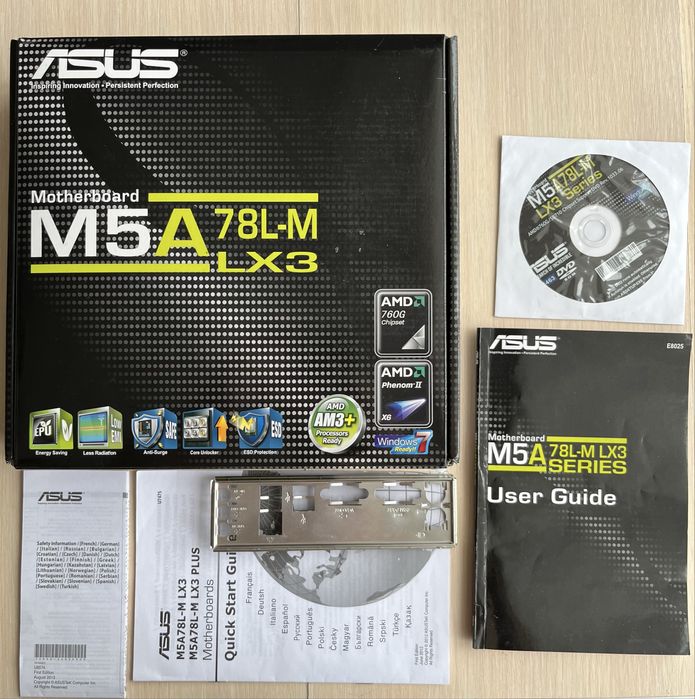 Материнська плата ASUS M5A78L-M LX3 AM3+