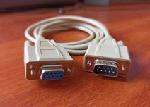 Модемний кабель RS232 DB9 COM тато-мама 1,3м.