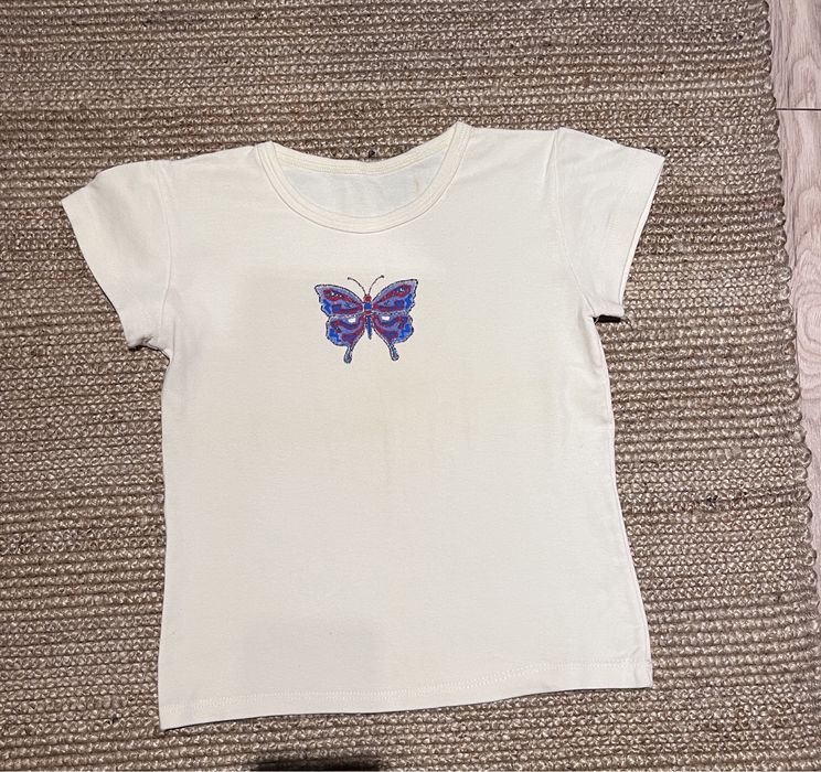 T-shirt  bawełna motylek