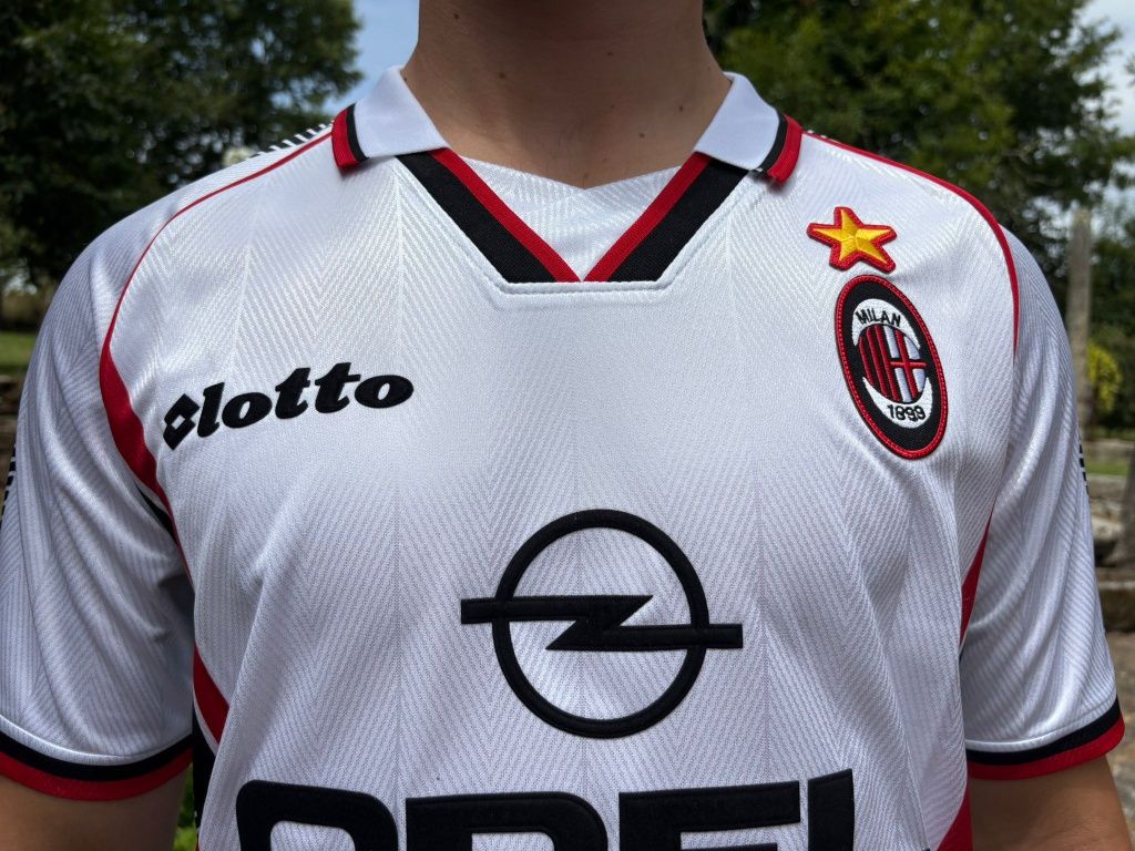 Camisola de futebol retro AC Milan