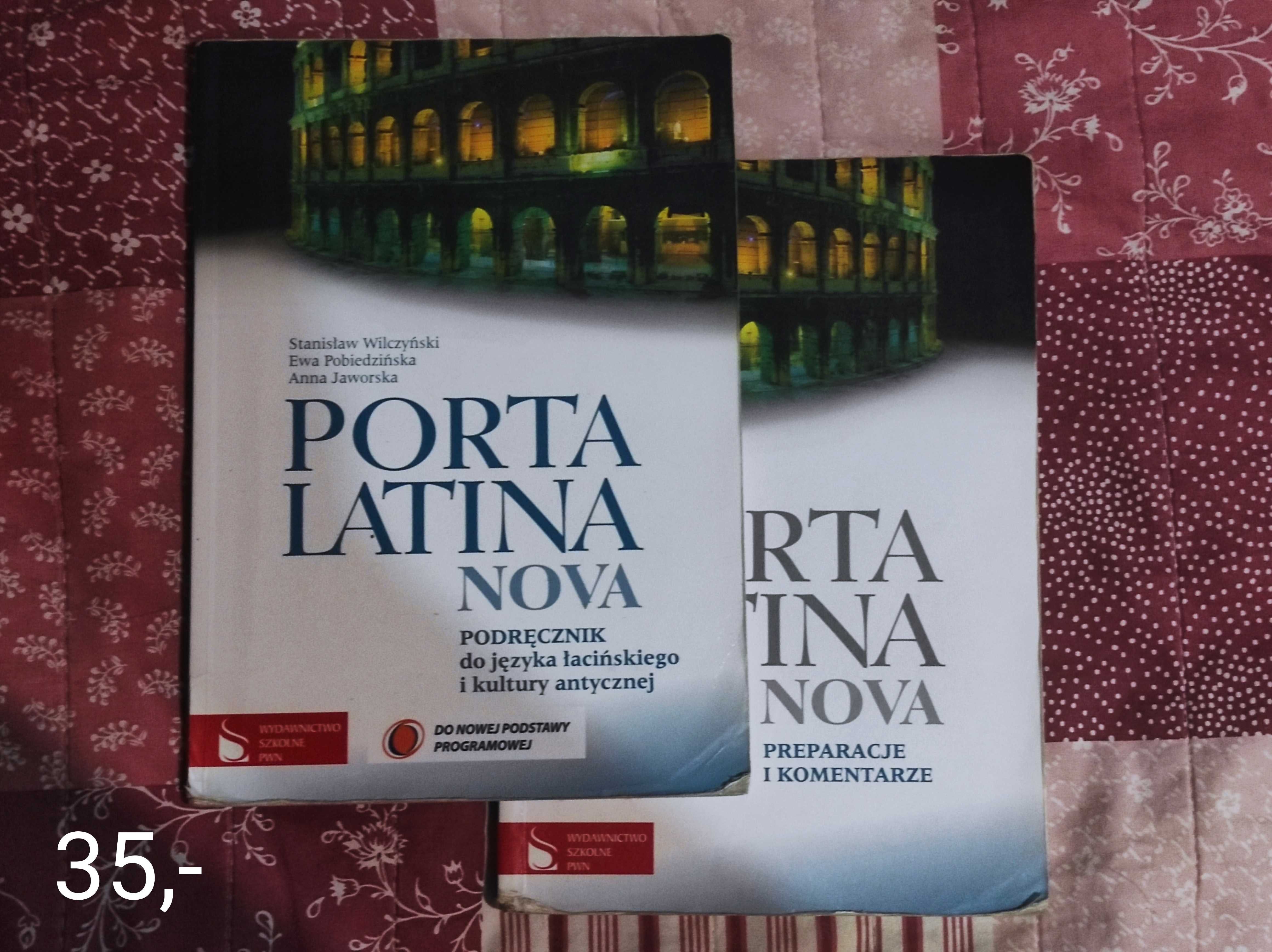 Książki do nauki języka łacińskiego Porta Latina Nova